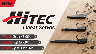 New Hitec Linear Servos [upl. by Natlus]