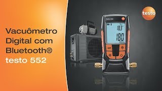 Vacuômetro Digital com Bluetooth testo 552 [upl. by Cesaro]