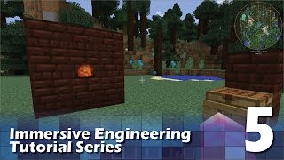 Immersive Engineering Tutorial 5  Blast Furnace [upl. by Thamos]