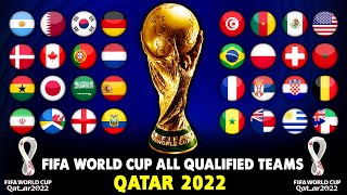 FIFA World Cup 2022 All Qualified Teams [upl. by Malva]