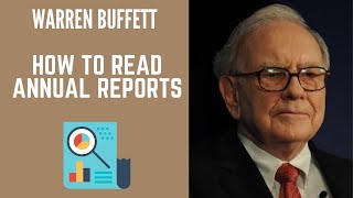 Warren Buffett amp Charlie Munger  How To Read Annual Reports [upl. by Halika595]