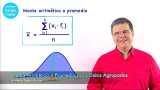 Media aritmética o Promedio para Datos Agrupados [upl. by Cralg]