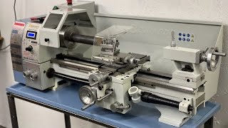 Testing New Best Mini Metal Lathe Machine [upl. by Gerdi984]