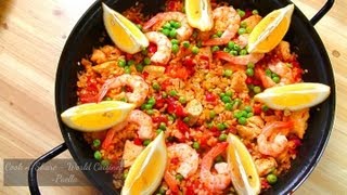 Simple Paella at Home [upl. by Naeruat291]