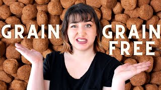 Pet Nutritionist Explains Grain Free vs Grain Inclusive Pet Foods  Which is Better [upl. by Dunaville]