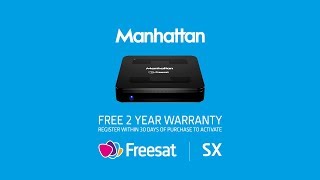 Manhattan SX Freesat HD box overview [upl. by Burbank163]