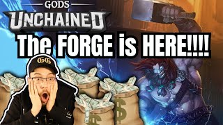 Play2Earn All the ways to make  playing Gods Unchained Forge is HERE [upl. by Benn]