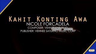 Nicole Forcadela  Kahit Konting Awa The Flor Contemplacion Story Theme [upl. by Manthei]