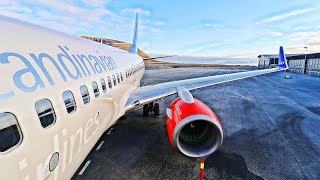 Flying to The Worlds Northernmost Airport with SAS  Longyearbyen Svalbard [upl. by Lenahs]