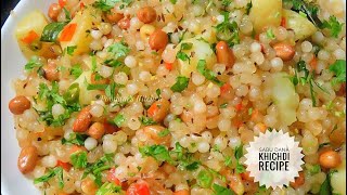 Sabudana Khichdi Recipe for fasting  Navratri Vrat Special Upvas Recipe  How to make Sabu Dana [upl. by Wixted]