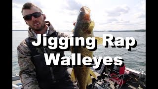 My Favorite Walleye Lure  Jigging Rap Tips [upl. by Giliana]