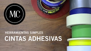 Cintas adhesivas Diferentes tipos usos y tips [upl. by Palua15]