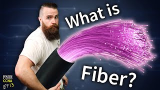 fiber optic cables what you NEED to know  FREE CCNA  EP 13 [upl. by Wernick]