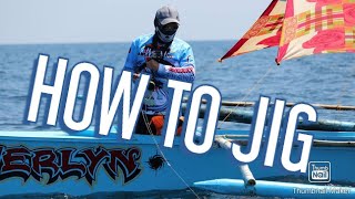 HOW TO JIG  SET UP JIG  PHILIPPINE FISHING [upl. by Liamaj]