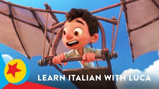 Learn Italian with Luca  Pixar [upl. by Maller]