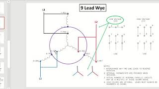 Identifying Unmarked 9 Lead Motors  WYE Connection  York Repair Inc [upl. by Ayal]