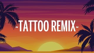 Rauw Alejandro amp Camilo  Tattoo Remix LetraLyrics [upl. by Guildroy]