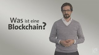 kurzerklärt Was ist eine Blockchain [upl. by Tibbetts]