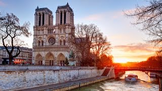 Visit Notre Dame Cathedral in Paris France [upl. by Ardyaf]