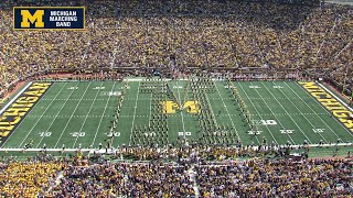 Pregame  The Michigan Marching Band 2019 [upl. by Naenej]