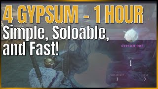 New World Fast amp Easy Gypsum Farm [upl. by Golliner]