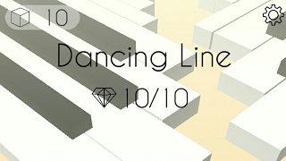 Dancing Line  The Piano \u00100 1010 Gems [upl. by Ahseram]