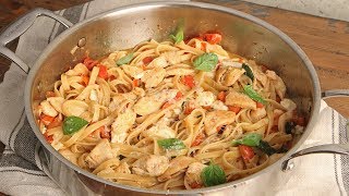 Caprese Chicken Pasta  Ep 1285 [upl. by Gusta]