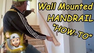 How to Install Wall Mounted Handrail 3 CODE Requirements explained [upl. by Papst710]