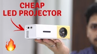 Budget LED Projector  YG300 LCD LED Projector Unboxing amp Review  Tech Unboxing 🔥 [upl. by Brazee]