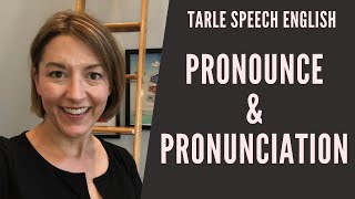 How to Pronounce PRONOUNCE amp PRONUNCIATION  American English Pronunciation Lesson learnenglish [upl. by Tamah]