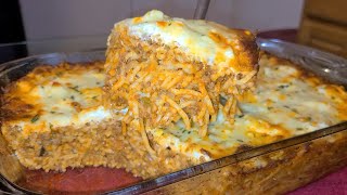 How to make Cheesy Baked Spaghetti [upl. by Nnylirret]