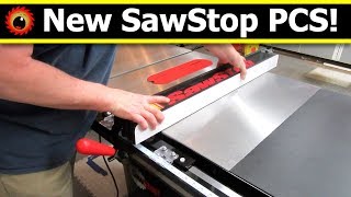 My New SawStop Professional Cabinet Saw PCS [upl. by Rahmann]