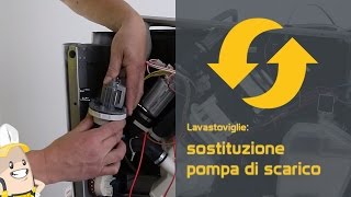 Come sostituire la pompa per la lavastoviglie [upl. by Pownall75]