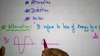 transmission impairments  data communication  Bhanu priya [upl. by Fogg]