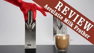 Aerolatte Milk Frother  Exclusive Review [upl. by Eecal]