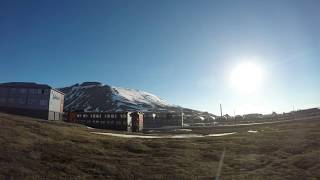 Midnight Sun in Longyearbyen Svalbard Norway [upl. by Vyner]