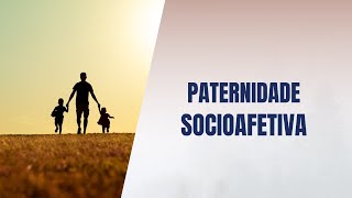 Paternidade socioafetiva [upl. by Houston]