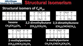 S326 Structural isomerism [upl. by Savick]