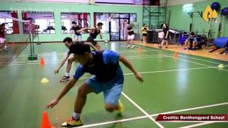 All Training Exercises for fresh Badminton PlayerWhole Workout [upl. by Asiel657]