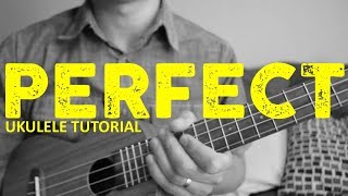 Perfect  Ed Sheeran  EASY Ukulele Tutorial  Chords  How To Play [upl. by Etteloc]