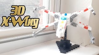 3D XWing Perler Beads FULL TUTORIAL [upl. by Maxie]