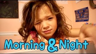 SPRING MORNING amp NIGHT ROUTINE  LARGE FAMILY SCHOOL ROUTINE [upl. by Crescantia]