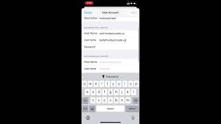 How to set up an IMAP  POP email account on the iPhone [upl. by Nate104]