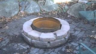 How To Build A Fire Pit from a 55 Gallon Drum For Prepping and Survival [upl. by Brindle]