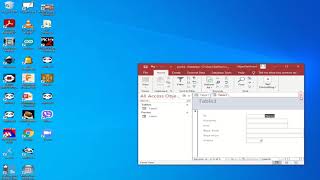 Microsoft Access kreiranje jednostavne baze podataka [upl. by Fabrice]
