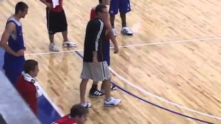 Watch Bill Self Utilize the Shell Drill [upl. by Babbie]