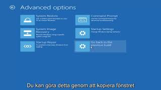 Windows 10 Inte startar upp Fix Tutorial [upl. by Wakerly553]