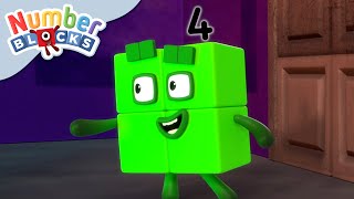 Numberblocks  Four’s Quest  Learn to Count [upl. by Tsenre]