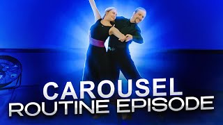 Basic Carousel amp Advanced Carousel Routine  Ballroom Mastery TV [upl. by Ahsaek371]