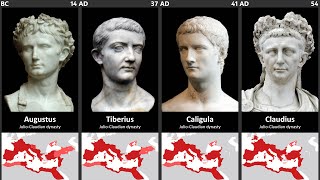 Timeline of the Roman and Byzantine Emperors [upl. by Dirgni]